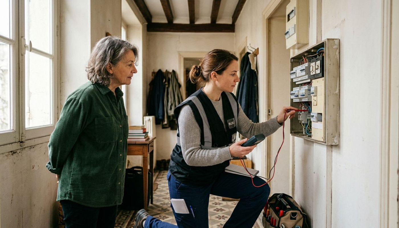 Qu’apporte réellement un audit électrique dans un logement ancien ?